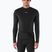 Pánske bežecké tričko longsleeve Salomon Sense Merino Tee LS deep black