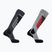 Lyžiarske ponožky Salomon S/Access 2-Pack anthracite/light grey