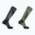 Lyžiarske ponožky Salomon S/Access 2-Pack anthracite/deep lichen green