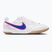 Detské futbalové kopačky Nike Tiempo Streetgato Jr white/pink blast/racer blue