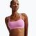 Fitness podprsenka Nike Zenvy Strappy Light-Support light magenta/white