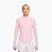 Dámske bežecké tričko s dlhým rukávom Nike Tempo Swoosh Run Dri-Fit 1/4-Zip pink foam/white