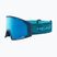 Lyžiarske okuliare HEAD Neves Pro 5k Race blue/petrol/blue/chrome/orange