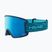 Lyžiarske okuliare HEAD Contex Pro 5k Race blue/petrol/blue/chrome/orange