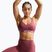 Fitness podprsenka Nike Indy Light Support pink smoke