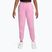 Detské nohavice Nike Sportswear Studio pink rise/white