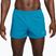 Pánske bežecké šortky Nike Fast light current blue/black