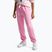 Detské nohavice Nike Sportswear Studio Fleece pink rise/white