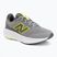 Detské bežecké topánky New Balance 520's Lace V9 grey matter/Ssate grey/alkaline green