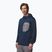 Pánska trekingová mikina Columbia Tall Heights Hdd Grid Fleece Full Zip collegiate navy/city grey