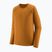 Pánska termo mikina Patagonia Capilene Midweight Crew cinnamon brown