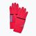Bežecké rukavice HOKA Coldsnap Fleece Gloves cerise