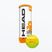 HEAD Tip detské tenisové loptičky 3 ks oranžová/žltá 578123