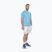 Pánske tričko Babolat Play Crew Neck cyan blue