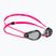 Plavecké okuliare arena Tracks white/smoke/fuchsia