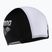 Detská plavecká čiapka arena Polyester II čierno-biela 002468/510