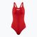 Dámske jednodielne plavky arena Team Swim Pro Solid red 476/45