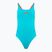 Dámske jednodielne plavky arena Team Swim Tech Solid blue 4763/84