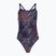 Dámske jednodielne plavky arena Kikko Pro Swimsuit Challenge Back navy/team redwhiteblue
