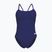 Dámske jednodielne plavky arena Lace Back Solid navy/white