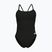 Dámske jednodielne plavky arena Lace Back Solid black/white