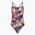 Dámske jednodielne plavky arena Reversible Swimsuit Challenge Back navy/multi