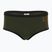 Pánske plavecké boxerky arena One Low Waist Short Big Logo dark sage/black