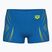 Detské plavky boxerky arena Poseidonia Swim Short blue river/artic lime