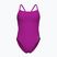 Dámske jednodielne plavky Arena Team Swimsuit Challenge Solid very fuchsia/team green
