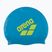 Plavecká čiapka arena Big Logo blue cosmo/artic lime