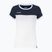 Dámske tenisové tričko Tecnifibre Stretch bielo-modré 22LAF1 F1