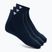 Ponožky Tecnifibre Low-Cut 3 navy blue pairs