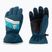 Dámske lyžiarske rukavice Rossignol New Piste G deep lake