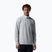 Pánska lyžiarska mikina Rossignol Mid Layer Stertch Half Zip light grey