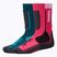 Detské lyžiarske ponožky Rossignol Essential 2 pack electric fuchsia