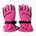 Dámske lyžiarske rukavice Rossignol Temptation R-Shell electric fuchsia