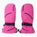 Dámske lyžiarske rukavice Rossignol Temptation Mittens R-Shell electric fuchsia