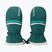 Dámske lyžiarske rukavice Rossignol Piste Mittens R-Shell Dry transformative teal