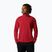 Pánska lyžiarska mikina Rossignol Mid Layer Stertch Half Zip sports red