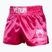 Pánske tréningové šortky Venum Classic Muay Thai pink/white