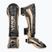 Chrániče holennej kosti Venum Elite Standup dark camo/gold