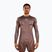Pánsky rashguard longsleeve Venum No Gi Rashguards chocolate brown