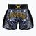 Pánske tréningové šortky Venum Wolf Attack Muay Thai Shorts black/grey