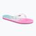 Dámske žabky ROXY Viva Jelly 2021 white/crazy pink/turquoise