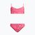 Detské dvojdielne plavky ROXY Vacay For Life Crop Top Set 2021 sunkissed coral tropical tide