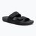Pánske šľapky Quiksilver Rivi Leather Double Adjust black 1