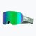Dámske snowboardové okuliare ROXY Storm dark forest/green ml