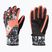 Dámske snowboardové rukavice DC Franchise Mitten fractal coral