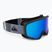 Detské snowboardové okuliare Quiksilver Shredder Boy flint stone/blue ml