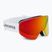 Snowboardové okuliare VonZipper Encore white/wildlife fire chrome